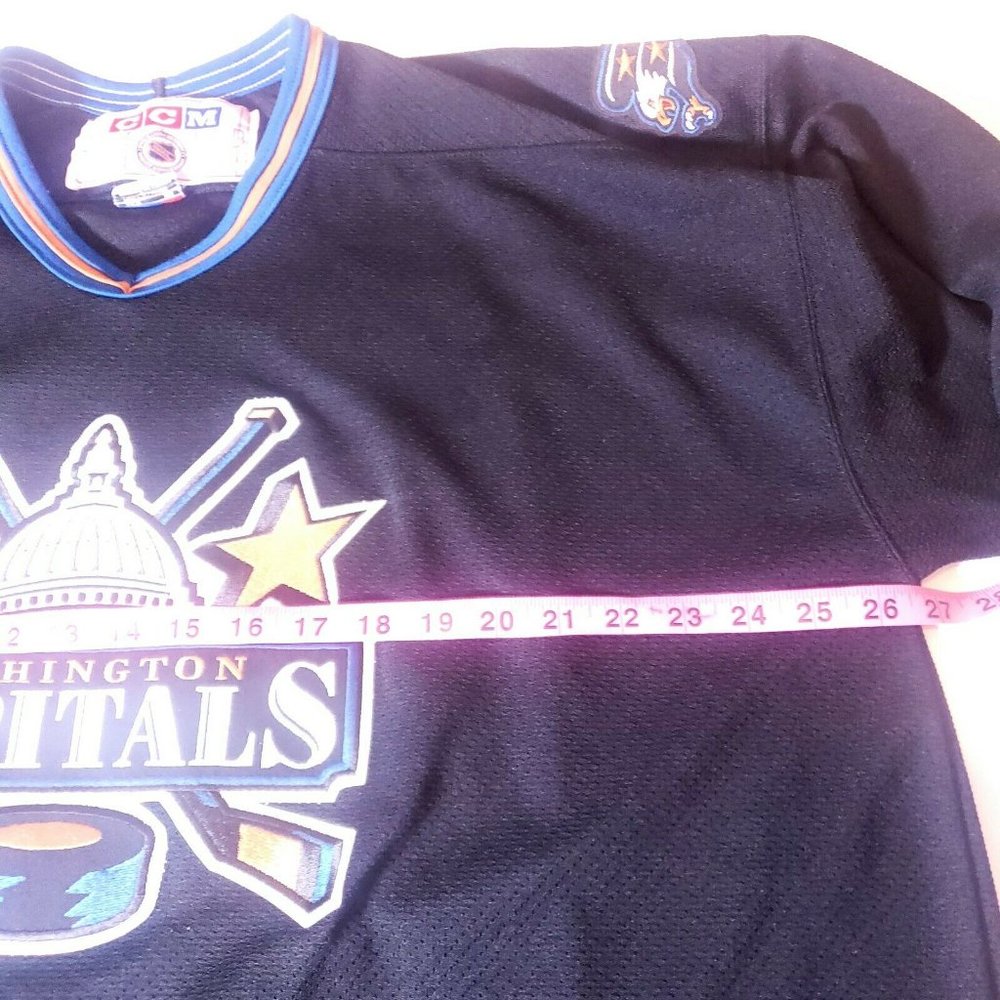 VTG CCM WASHINGTON CAPITALS NHL XXL Hockey JERSEY - Picture 7 of 7